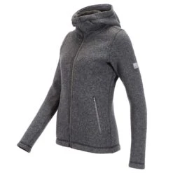 FRILUFTS TYA HOODED JACKET Damen - Fleecejacke Grau -Trekking Haus 278393015 b tya hooded jacket frilufts