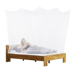 FRILUFTS SQUARE MOSQITO NET DOUBLE Moskitonetz WHITE -Trekking Haus 5637294802 b square mosqito net double frilufts 24