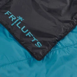 FRILUFTS WOOL BLANKET Decke CAVIAR/ MOSAIC BLUE -Trekking Haus 5637661606 c wool blanket frilufts 24 1